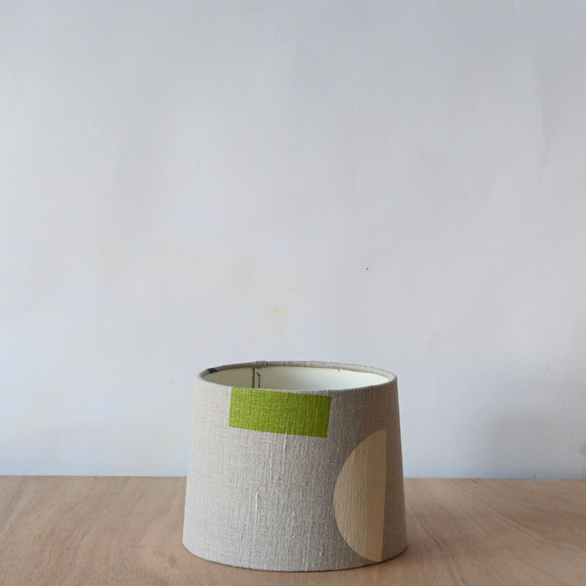 Printed Linen Lamp Shade I 20cm